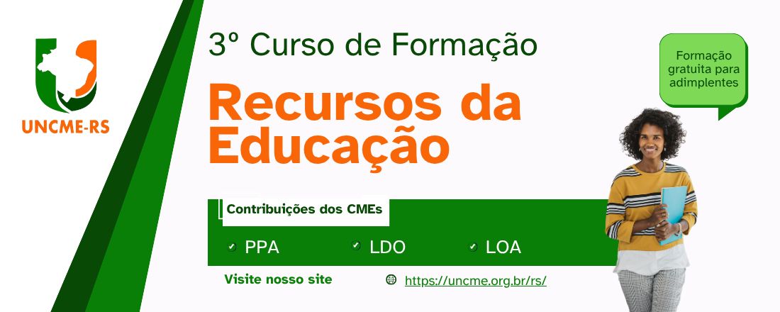 Recursos da Educação: contribuições para o PPA, LDO e LOA