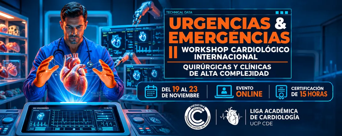 II Workshop de Urgencias y Emergencia Cardiovasculares Quirúrgicas y Clínicas.