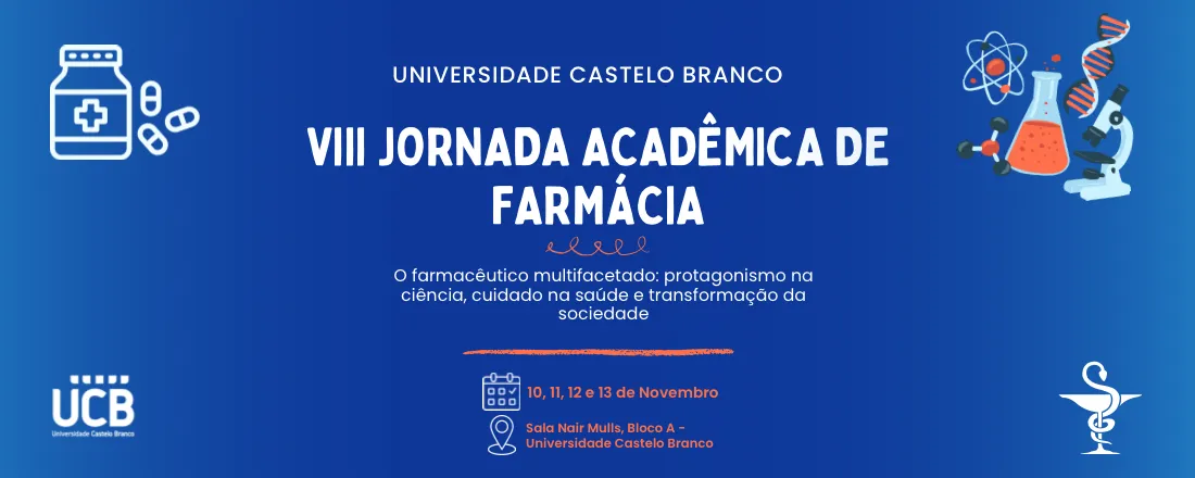 VIII Jornada Acadêmica de Farmácia da UCB