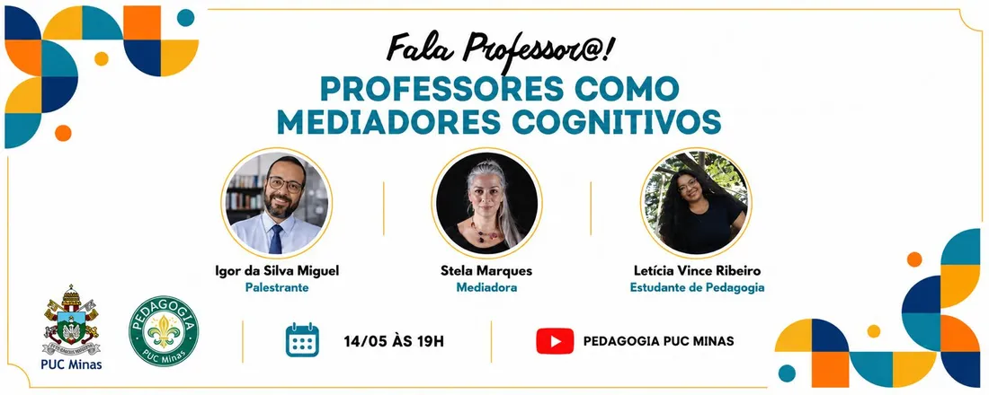 Fala Professor@! - Professores como Mediadores Cognitivos