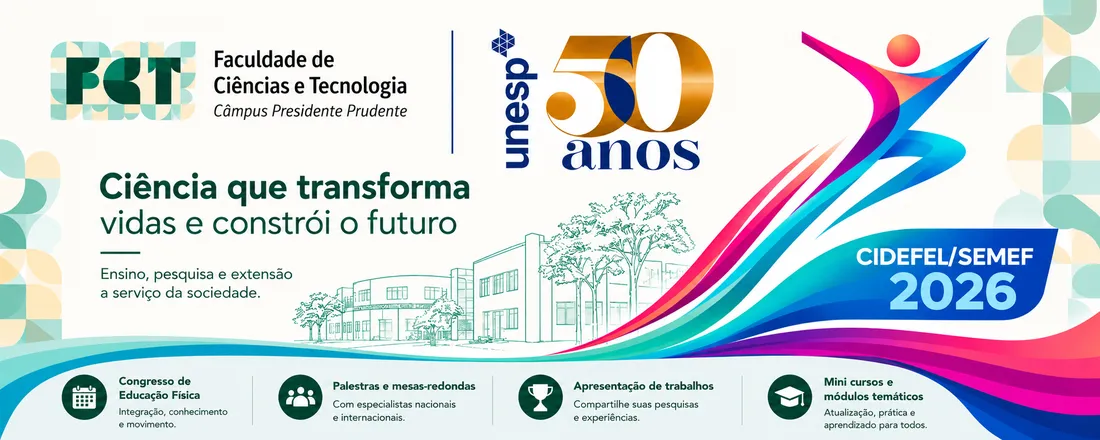 III Congresso Internacional de Educação Física, Esporte e Lazer (CIDEFEL)/ XXII Semana de Educação Física - III CIDEFEL/ XXII SEMEF 2026