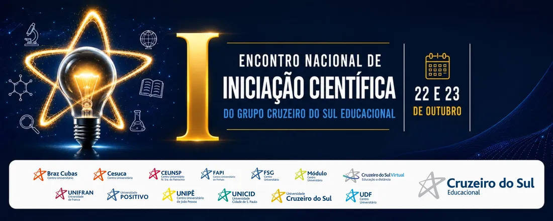 I Encontro Nacional de Iniciação Científica da CSED