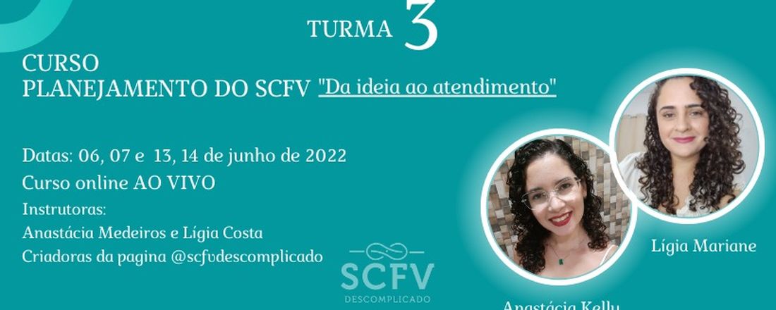 Curso PLANEJAMENTO DO SCFV - Turma 3