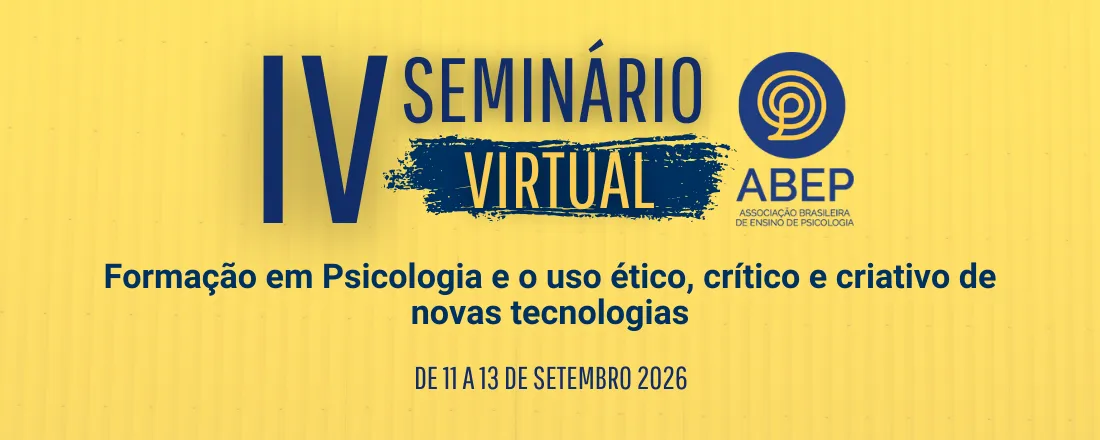 IV SEMINÁRIO VIRTUAL DA ABEP