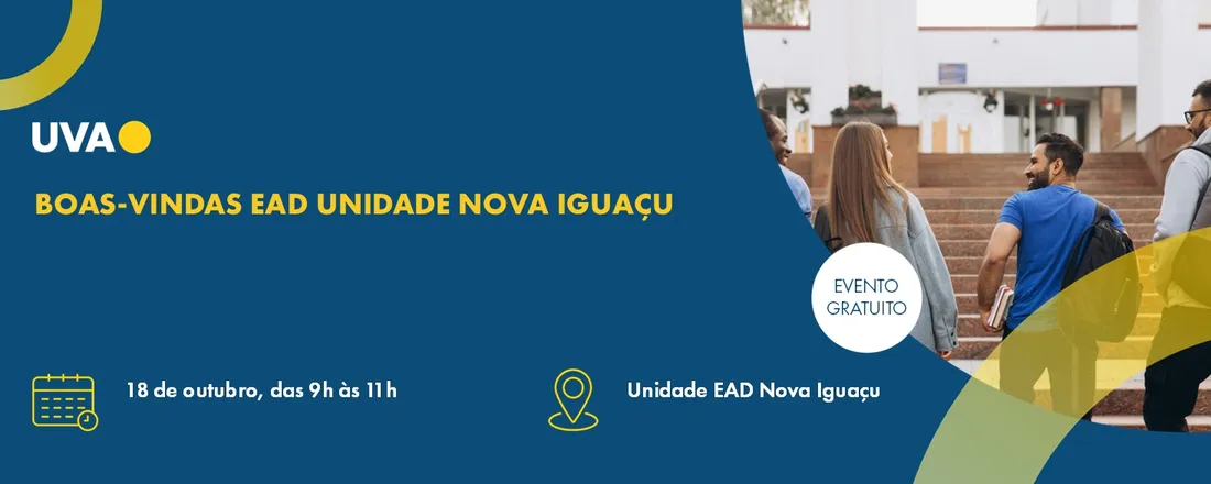 Boas-vindas Unidade Nova Iguaçu KM32