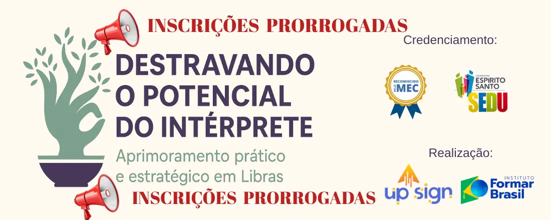 Curso: Destravando o Potencial do Intérprete