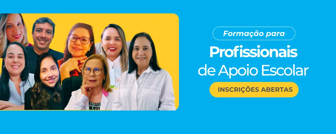 Curso de formação para PROFISSIONAIS DE APOIO ESCOLAR