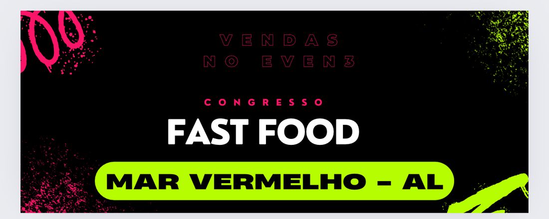 Congresso Brincadeira Fast Food - Mar Vermelho (Alagoas)