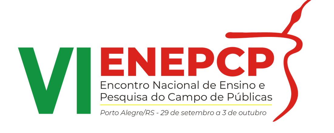 VI Encontro Nacional de Ensino e Pesquisa do Campo de Públicas (ENEPCP)
