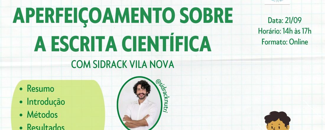 Oficina - Aperfeiçoamento sobre a escrita científica