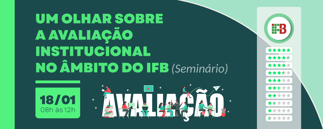 Seminário "um olhar sobre a Avaliação Institucional no âmbito do IFB"