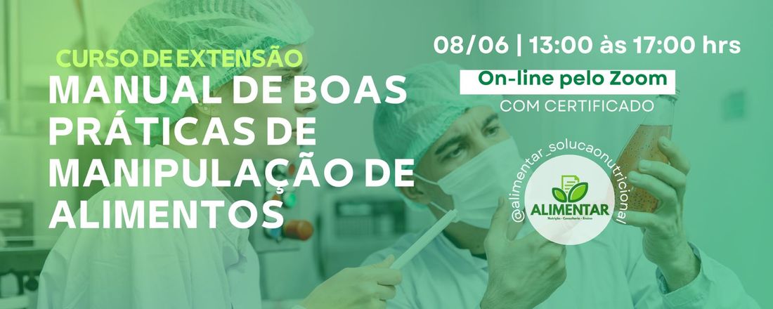 MANUAL DE BOAS PRATICAS DE MANIPULAÇÃO DE ALIMENTOS