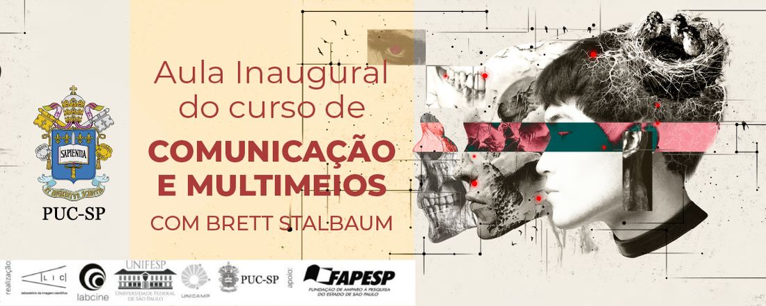 Aula Inaugural do curso de Comunicação e Multimeios, com Brett Staulbaum