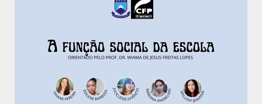 Roda de Conversa a Função Social da Escola