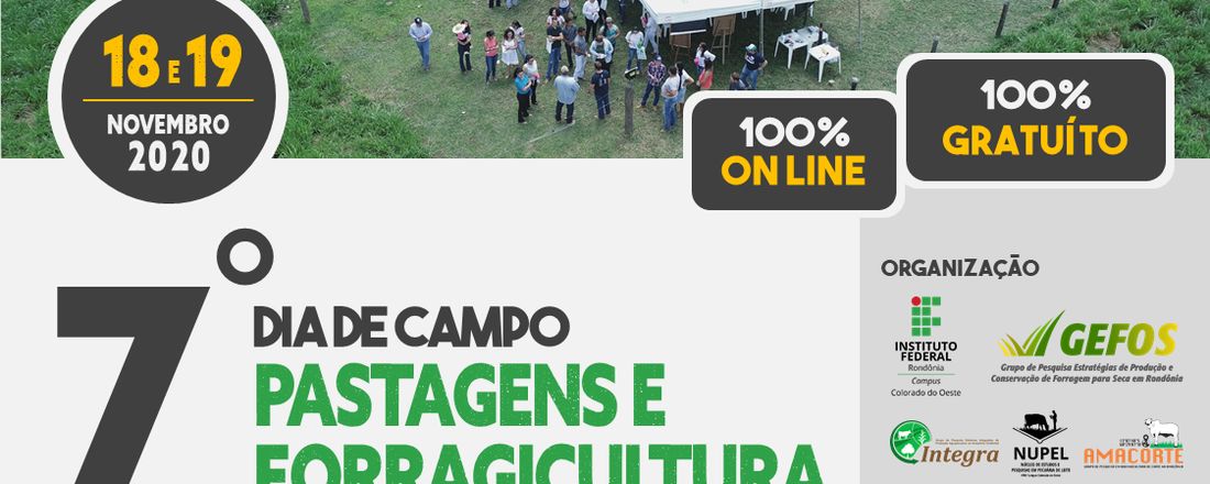 7º Dia de Campo de Pastagens e Forragicultura