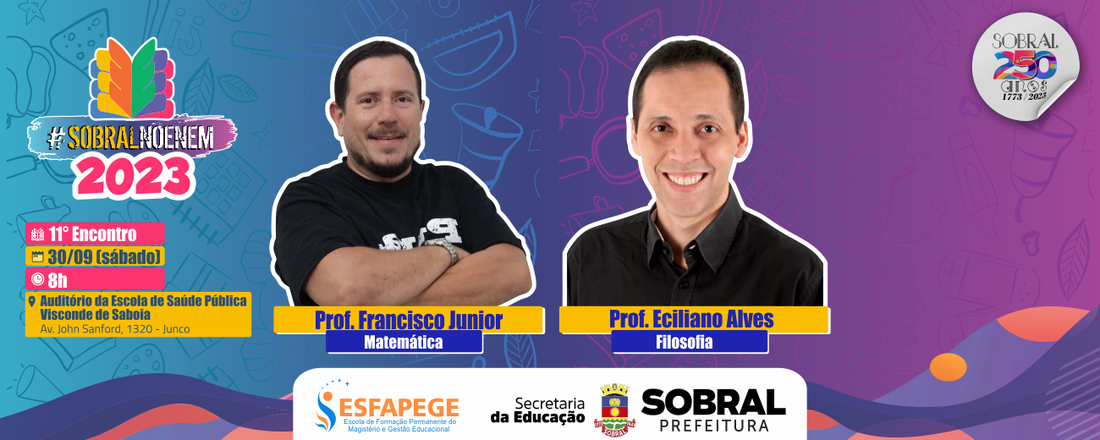 11º Encontro do #SobralNoEnem 2023