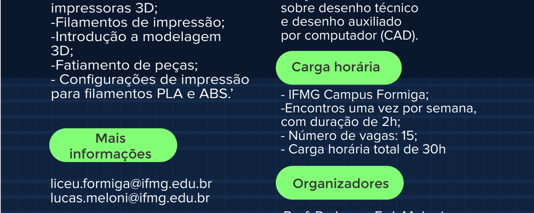 Introdução à Modelagem e Impressão 3D - Turma 2022