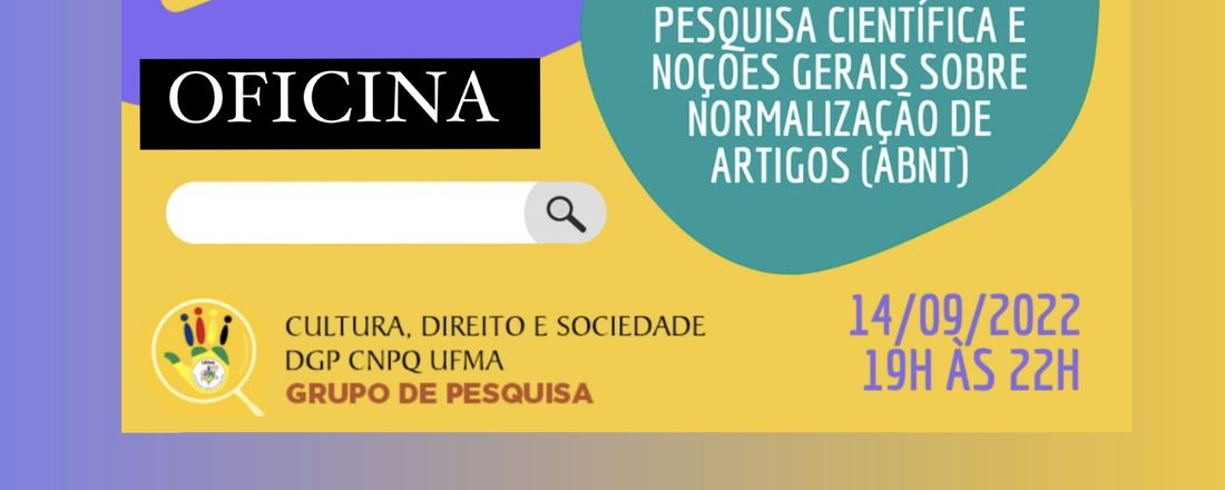 Oficina de Iniciação à Pesquisa Científica