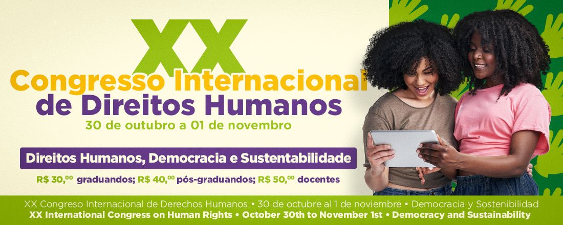 XX Congresso Internacional de Direitos Humanos