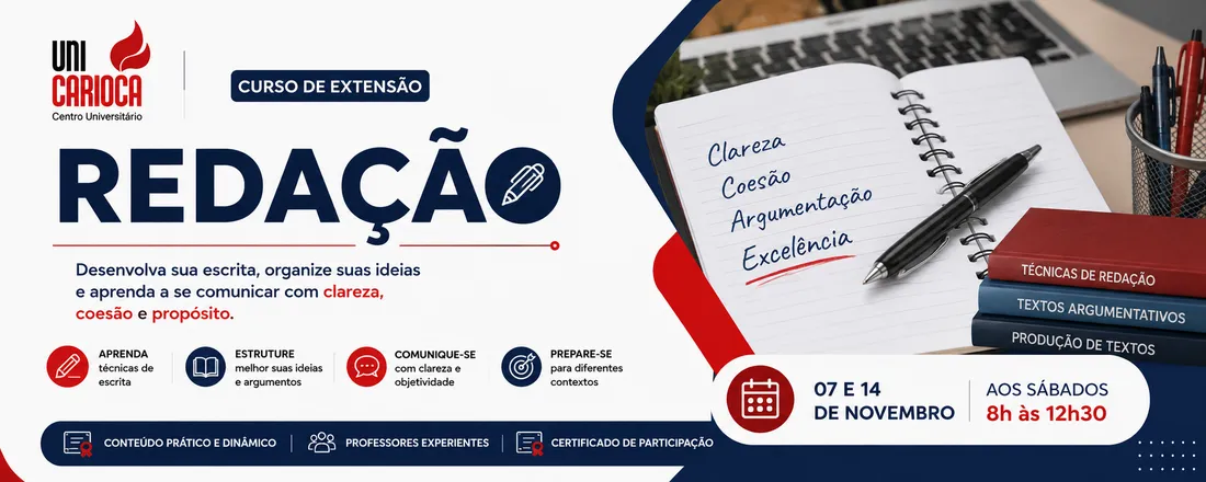 Curso de Extensão em Redação