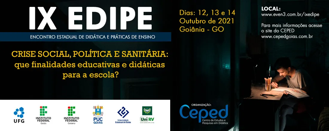 IX EDIPE - Encontro Estadual de Didática e Práticas de Ensino