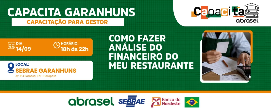 Como fazer a análise financeira do meu restaurante? — Garanhuns