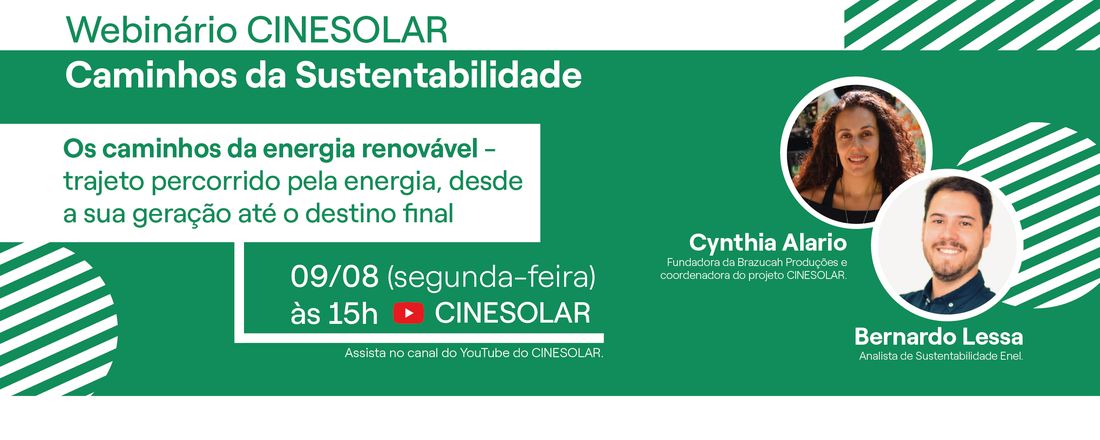 Webinário Cinesolar – Caminhos da Sustentabilidade