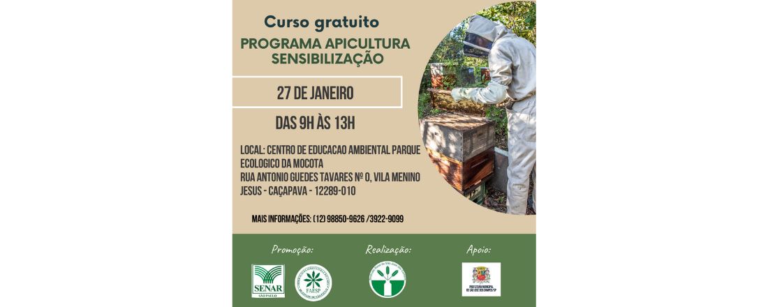 PROGRAMA APICULTURA - SENSIBILIZAÇÃO