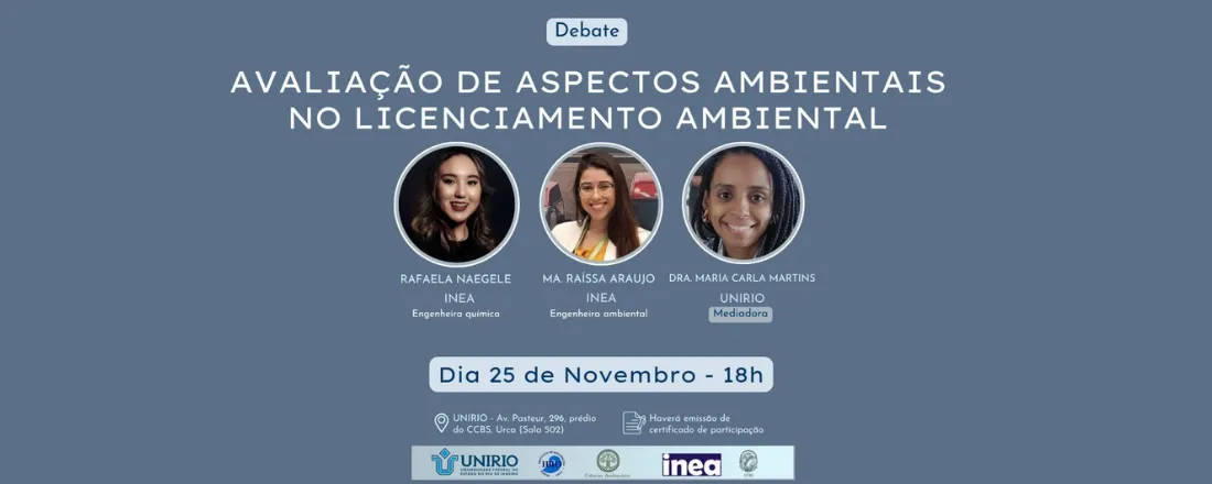AVALIAÇÃO DE ASPECTOS AMBIENTAIS NO LICENCIAMENTO AMBIENTAL