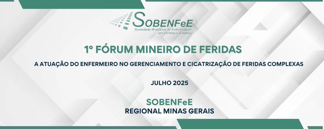 1° FÓRUM MINEIRO DE FERIDAS