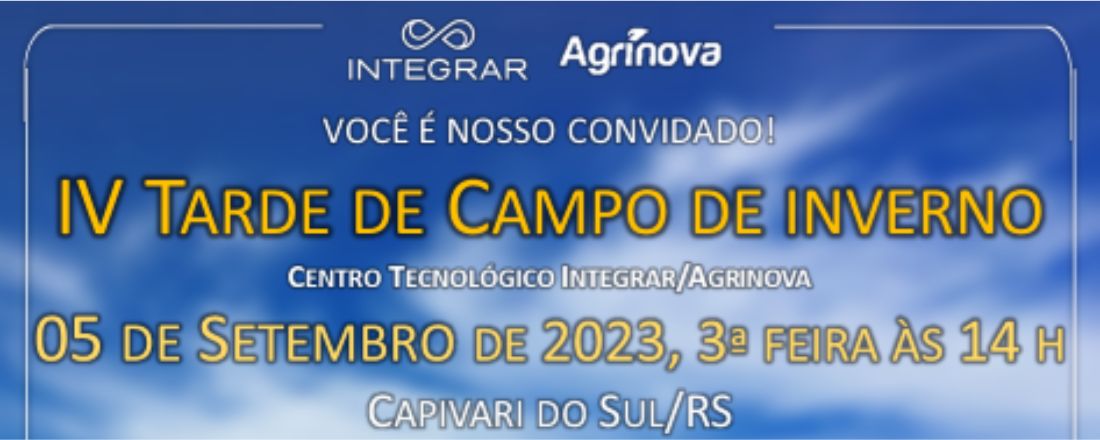 IV Dia de Campo de Inverno Integrar / Agrinova