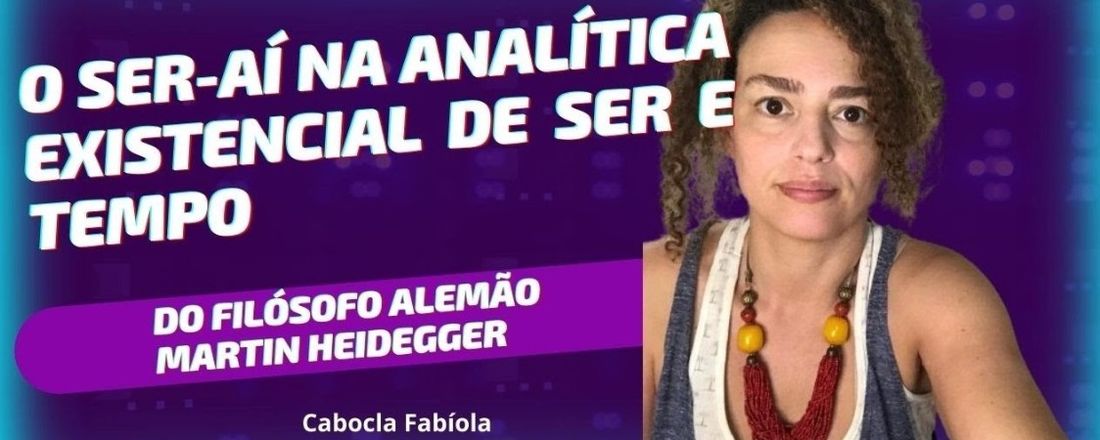 O Ser-aí na Analítica Existencial de Ser e Tempo