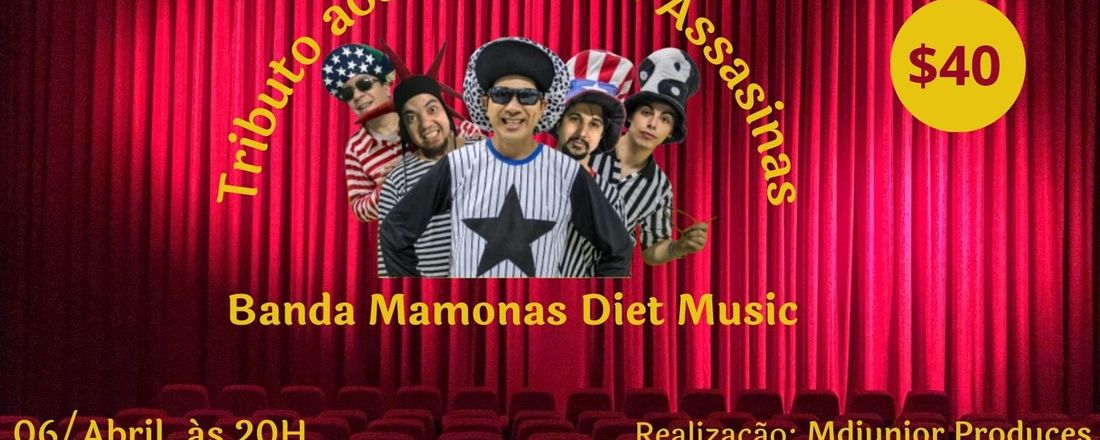 Tributo aos Mamonas Assassinas com a banda Mamonas Diet Music cover