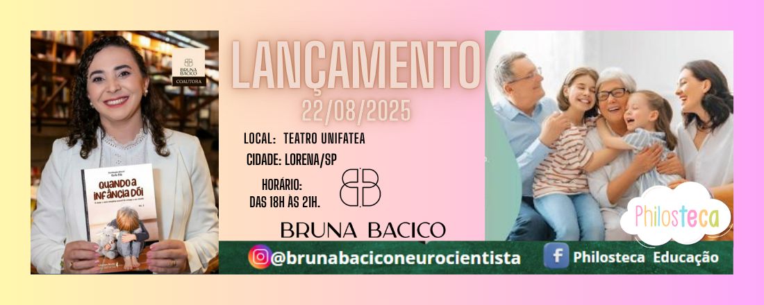 Lançamento de Livro- Bruna Bacico