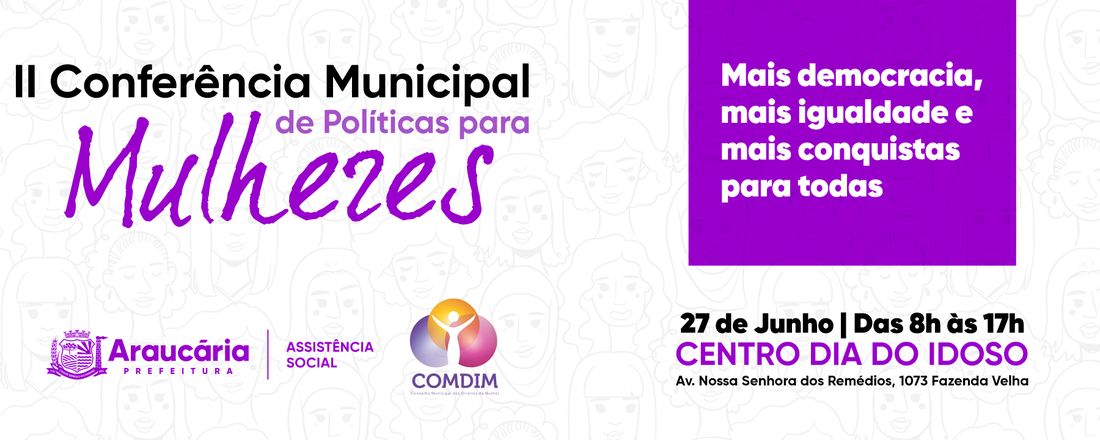 II Conferência Municipal de Políticas para Mulheres