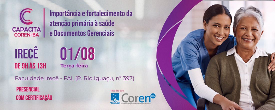 Capacita Coren-BA em Irecê