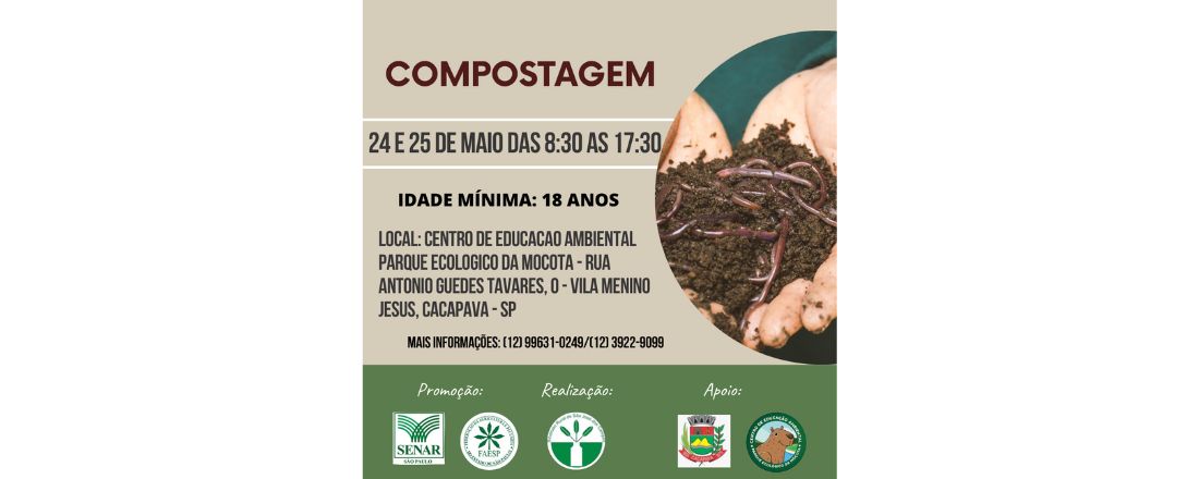 OLERICULTURA BÁSICA – COMPOSTAGEM