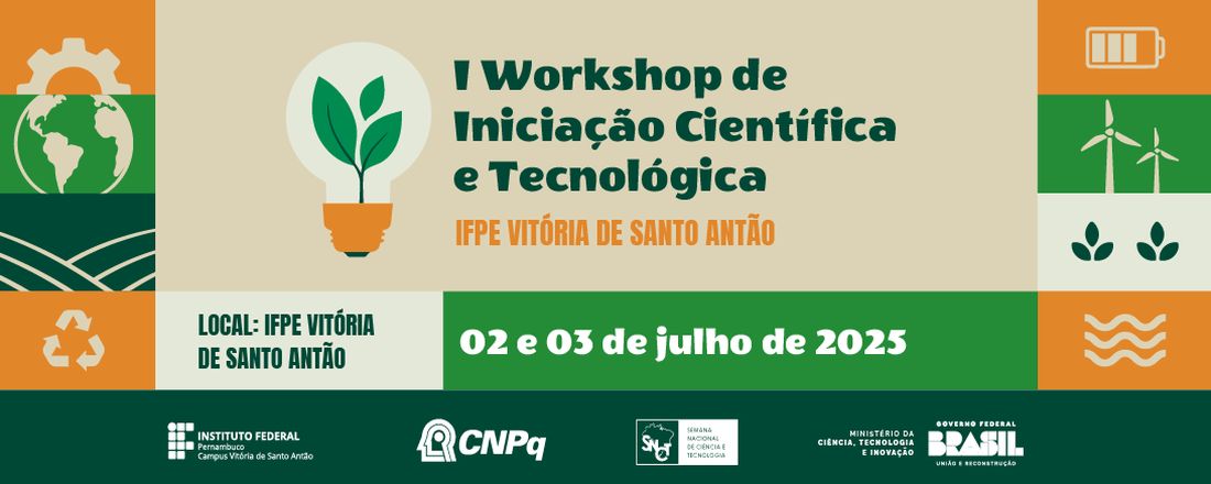 I Workshop de IC&T do IFPE - Campus Vitória de Santo Antão