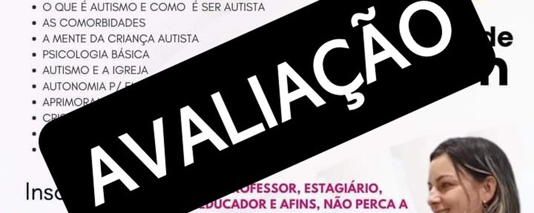 Curso de Inclusão Autista - Turma II/2023