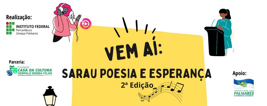 Sarau Poesia e Esperança - 2a edição