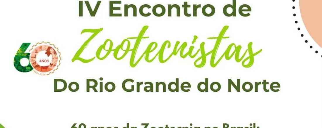 IV Encontro de Zootecnistas do Rio Grande do Norte