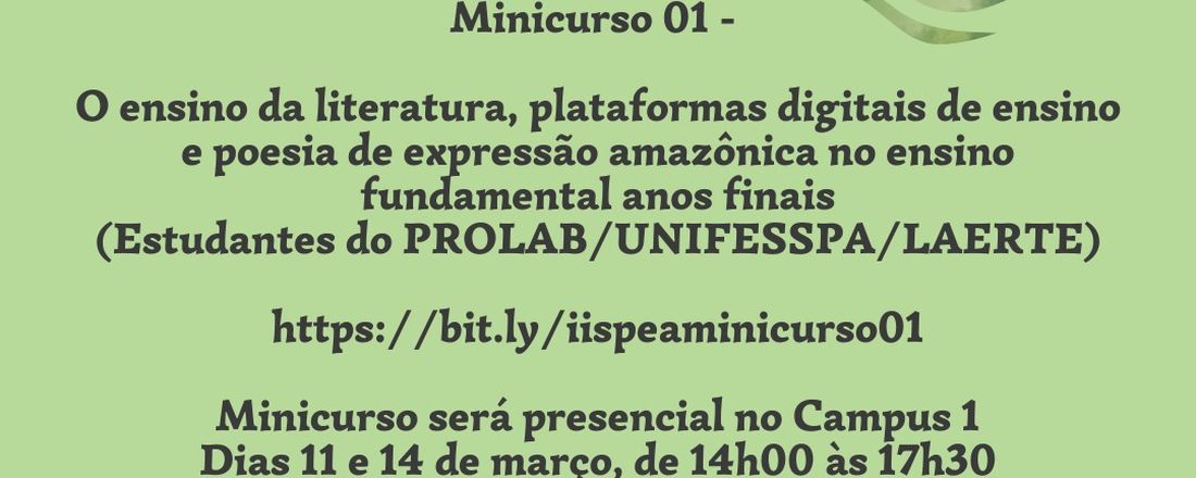 O Ensino da Literatura, Plataformas Digitais de Ensino e Poesia de Expressão Amazônica no Ensino Fundamental - Anos Finais