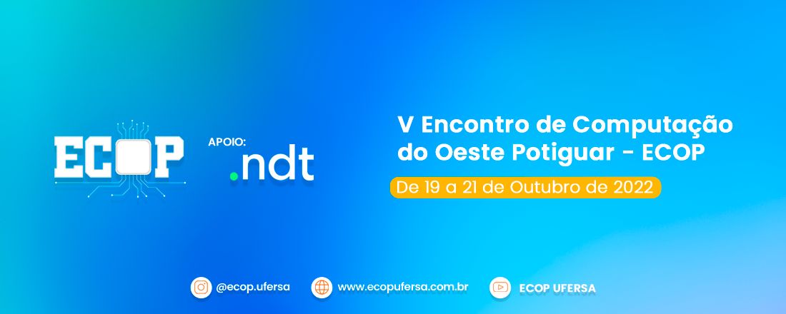 V Encontro de Computação do Oeste Potiguar