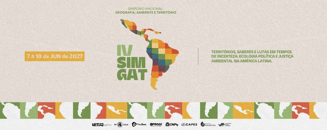 IV Simpósio Nacional Geografia, Ambiente e Território