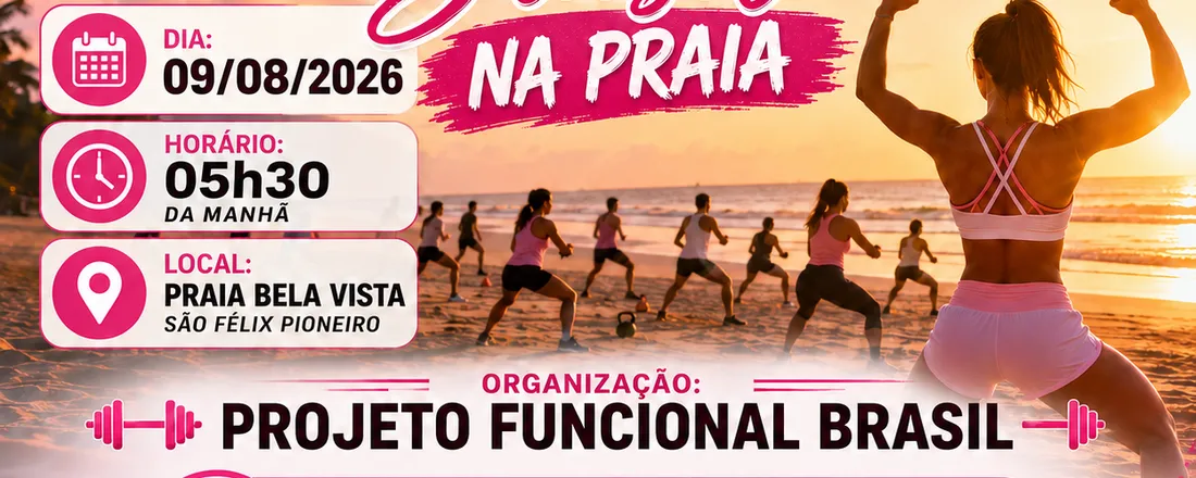 2° Edição FUNCIONAL BRASIL PÉ NA AREIA
