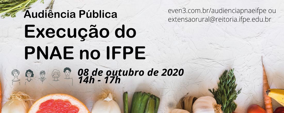 Audiência Pública sobre a execução do PNAE no IFPE