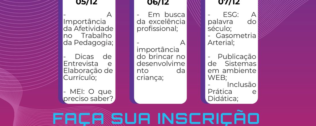 II CAED - Conferência para Alunos do Ensino à Distância