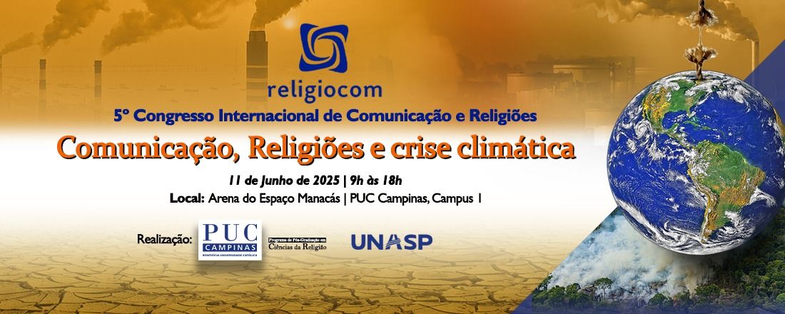 Religiocom - 5º. Congresso Internacional de Comunicação e Religiões