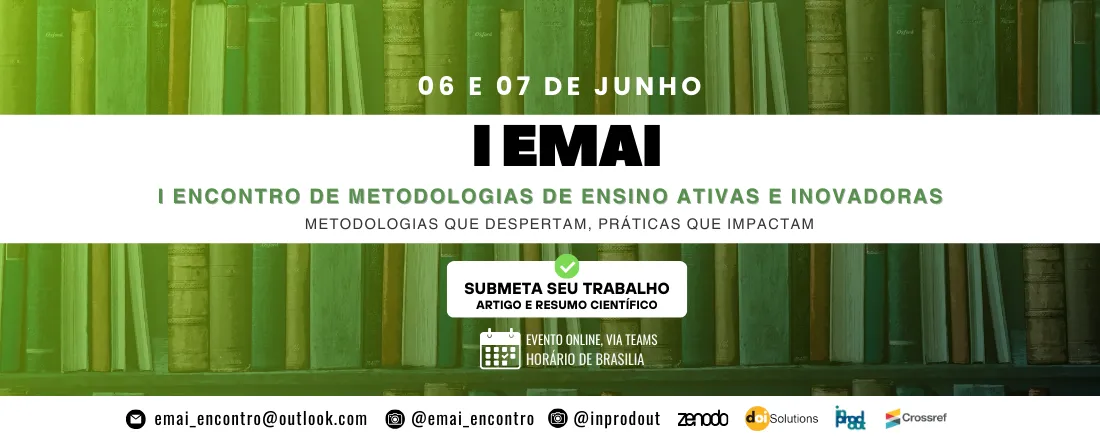 I Encontro de Metodologias de Ensino Ativas e Inovadoras (EMAI)