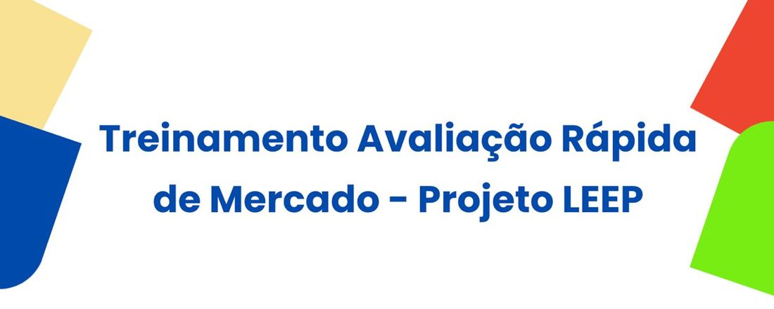 Treinamento Avaliação Rápida de Mercado - Projeto LEEP